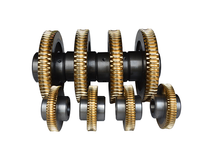 Copper clad iron worm gear